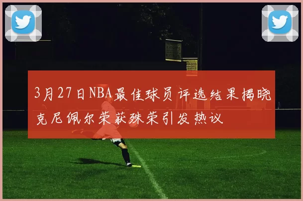 3月27日NBA最佳球员评选结果揭晓克尼佩尔荣获殊荣引发热议